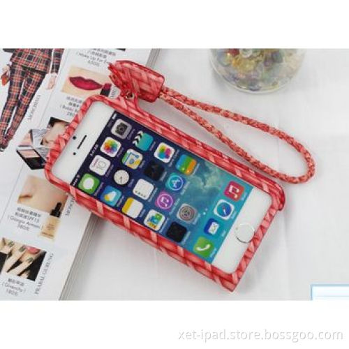 Custom cases for iPhone 5/5S, card pocket, smart view window